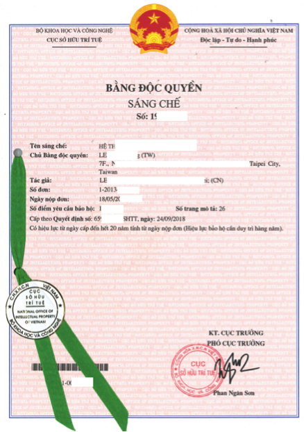 Patent in Vietnam - Vietnam Patent - PCT Patent in Vietnam - File Patent in Vietnam