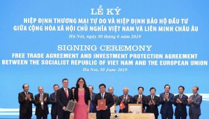 Vietnam and the European Union formally signed EVFTA