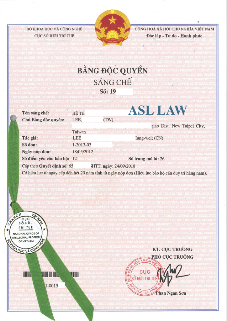 Annuity of patent in Vietnam, Patent annuity in Vietnam, renew patent in Vietnam