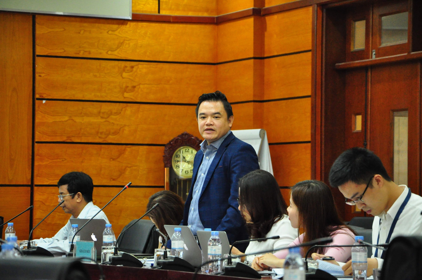 Lawyer Pham Duy Khuong presented at the Seminar on  CPTPP: Commitments and Enforcement held by Hanoi Law University
