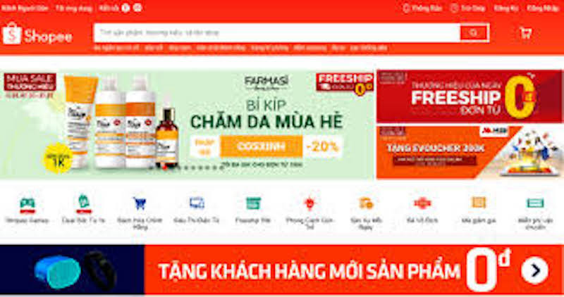 Shopee - Trang thương mại điện tử tại Việt Nam