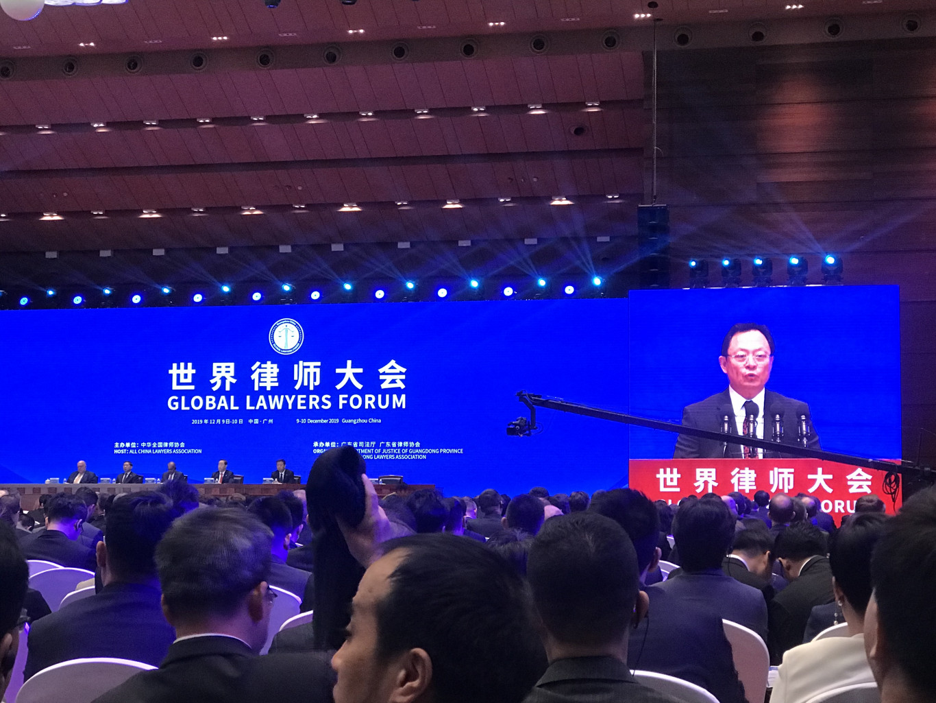 GLF was carefully prepared by the host country China where different sectors of legal matters were discussed and shared. China also wants to show the new role of lawyers to their country.