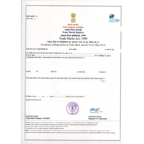 Mẫu giấy chứng nhận đăng ký nhãn hiệu tại Ấn Độ, giấy chứng nhận đăng ký nhãn hiệu tại Ấn Độ, chứng nhận đăng ký nhãn hiệu tại Ấn Độ