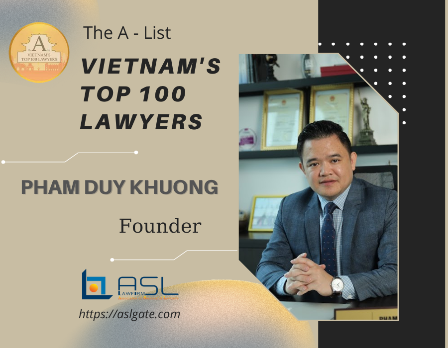 Lawyer Pham Duy Khuong, founder and managing director of ASL Law