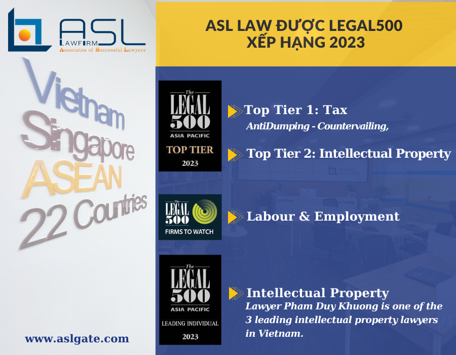 ASL LAW is ranked as one of the top law firms by Legal500 in 2023, ASL LAW is ranked as one of the top law firms by Legal500, Legal500 rank ASL LAW as one of the top law firms, top law firms by Legal500 in 2023, promising law firm by Legal500,