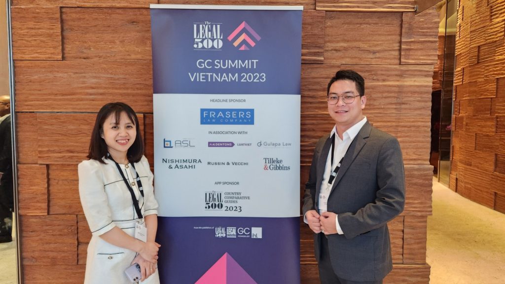 ASL LAW đồng hành cùng Legal 500 , ASL LAW tài trợ cho sự kiện GC Summit Vietnam 2023 tại Hồ Chí Minh, ASL LAW tài trợ cho sự kiện GC Summit Vietnam 2023, nhà tài trợ cho GC Summit Vietnam 2023, GC Summit Vietnam 2023,