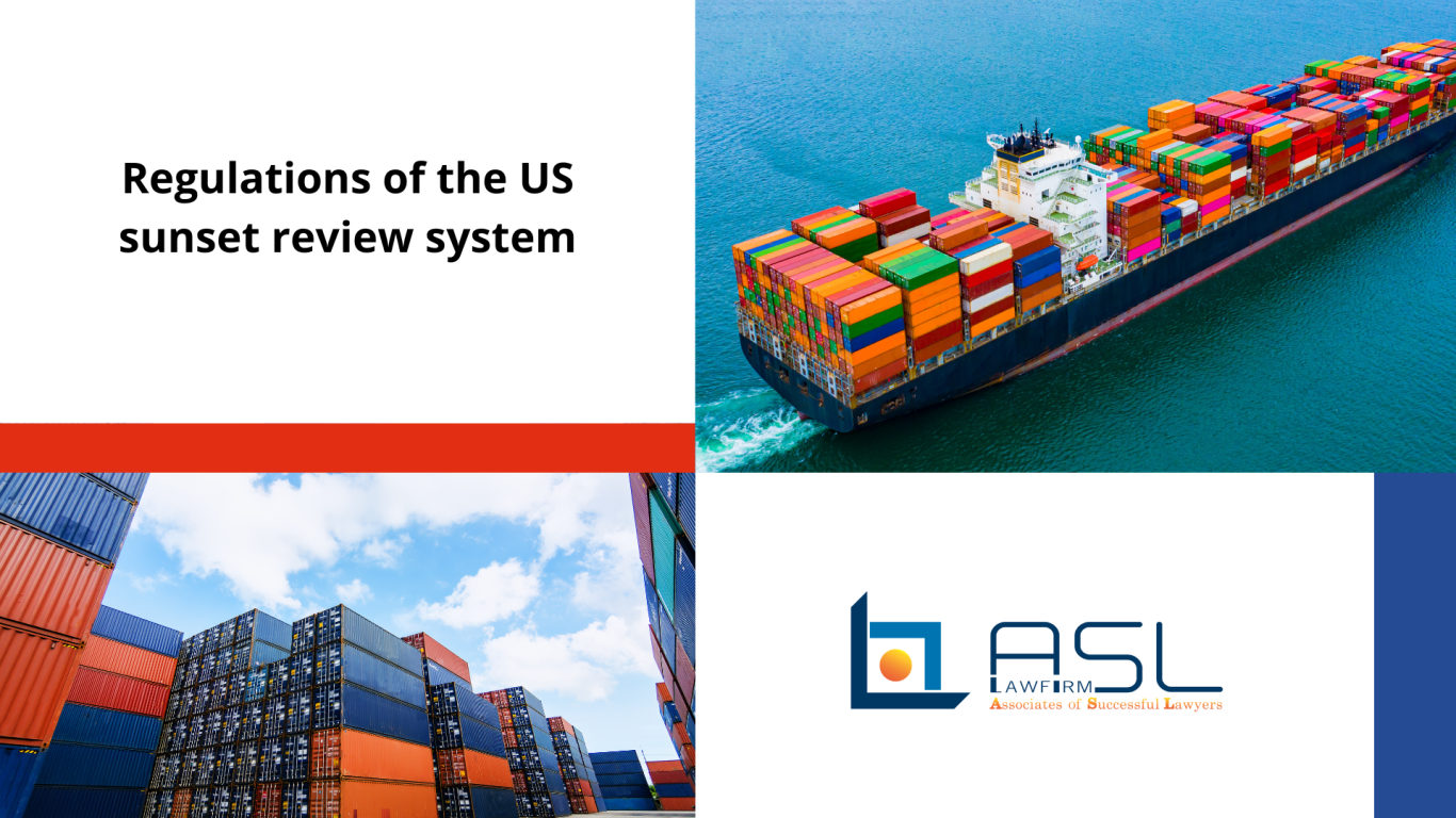 regulations of the US sunset review system, regulations of the sunset review system, sunset review system in the US, sunset review system in trade remedy ,