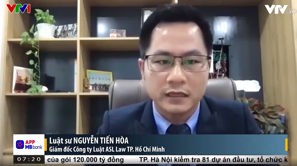 ASL LAW interviewed by VTV about the issue of advertising tax management loopholes on Tiktok, issue of advertising tax management loopholes on Tiktok in Vietnam, issue of advertising tax management loopholes on Tiktok, tax management loopholes on Tiktok,