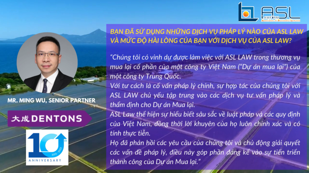 ASL LAW – Legal advice on business in Vietnam, ASEAN & 22 countries – Vietnam Law Firm – Business Law Firm in ASEAN
