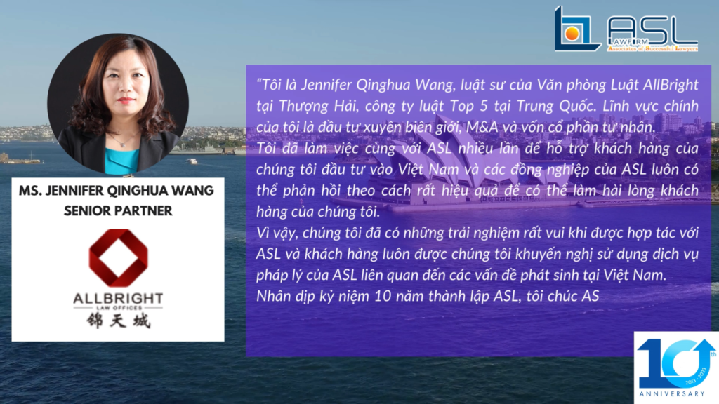 ASL LAW – Legal advice on business in Vietnam, ASEAN & 22 countries – Vietnam Law Firm – Business Law Firm in ASEAN