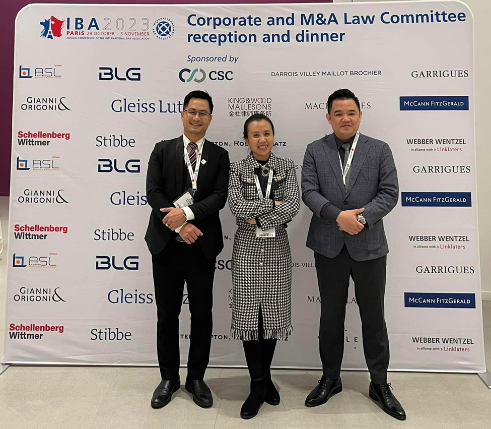 prominent activities of ASL LAW at the IBA 2023 Conference, activities of ASL LAW at the IBA 2023 Conference, cross-border legal service, key events in the IBA 2023 Conference, ASL LAW lawyer at IBA 2023,