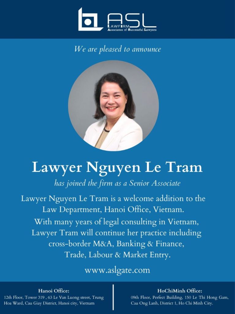 ASL LAW – Legal advice on business in Vietnam, ASEAN & 22 countries – Vietnam Law Firm – Business Law Firm in ASEAN
