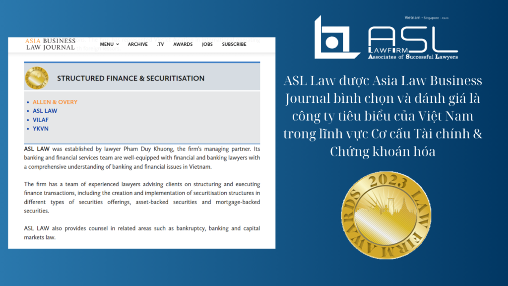 ASL LAW – Legal advice on business in Vietnam, ASEAN & 22 countries – Vietnam Law Firm – Business Law Firm in ASEAN