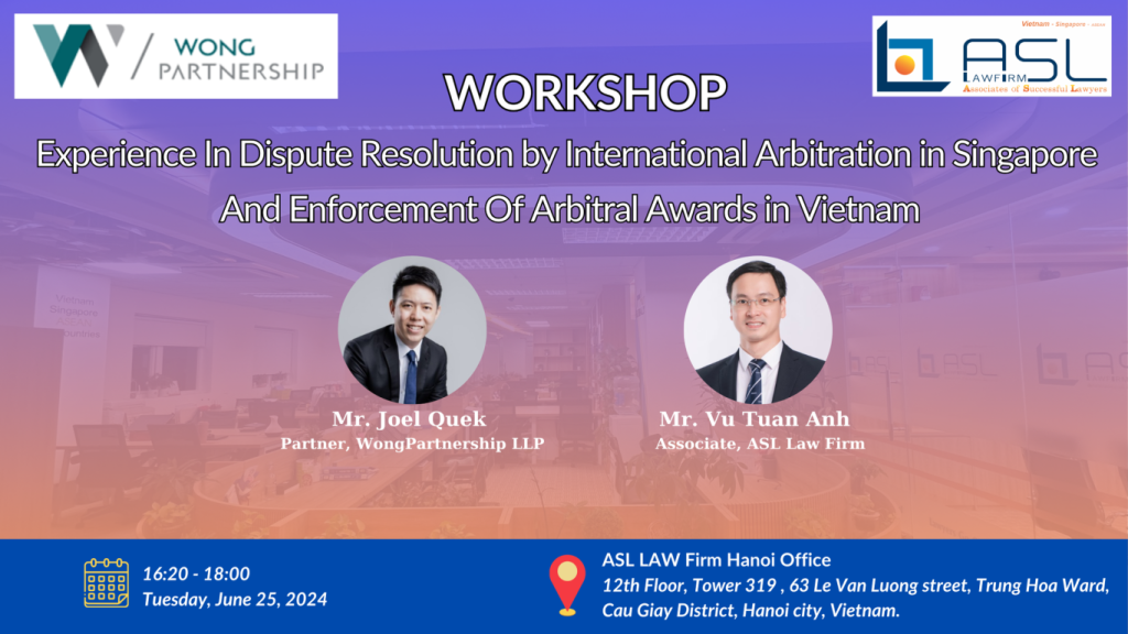 ASL LAW – Legal advice on business in Vietnam, ASEAN & 22 countries – Vietnam Law Firm – Business Law Firm in ASEAN