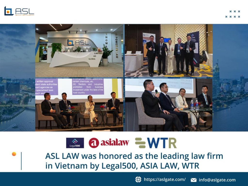 ASL LAW – Legal advice on business in Vietnam, ASEAN & 22 countries – Vietnam Law Firm – Business Law Firm in ASEAN