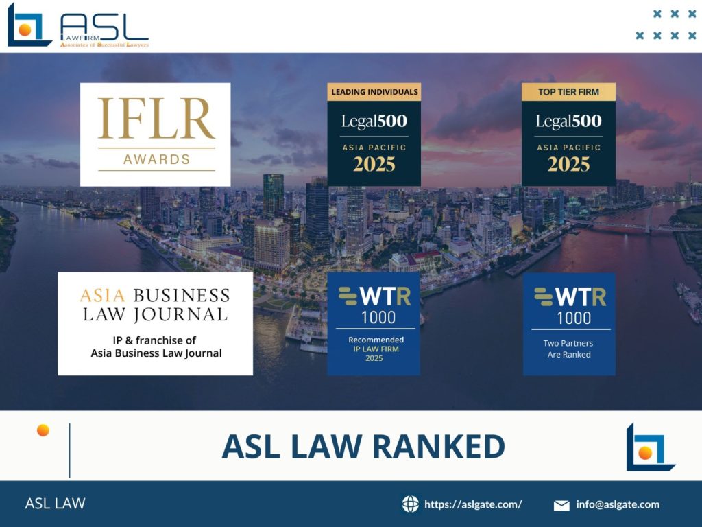 ASL LAW – Legal advice on business in Vietnam, ASEAN & 22 countries – Vietnam Law Firm – Business Law Firm in ASEAN