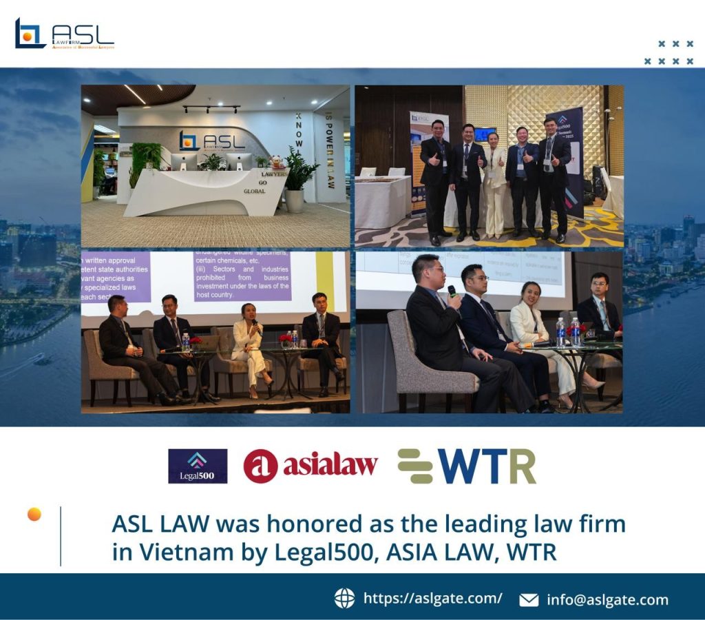 ASL LAW – Legal advice on business in Vietnam, ASEAN & 22 countries – Vietnam Law Firm – Business Law Firm in ASEAN