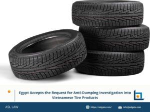 Egypt launches anti-dumping probe into Vietnamese tire imports, Anti-dumping investigation on Vietnam's tires accepted by Egypt, Vietnamese tire products under anti-dumping review in Egypt, Egypt initiates trade remedy case against Vietnam's tire exports, Investigation into dumping of Vietnamese tires begins in Egypt,