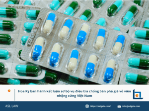 Hoa Kỳ ban hành kết luận sơ bộ vụ điều tra chống bán phá giá vỏ viên nhộng cứng Việt Nam, Hoa Kỳ công bố kết luận sơ bộ trong vụ điều tra chống bán phá giá vỏ viên nhộng cứng Việt Nam, Kết luận sơ bộ vụ điều tra chống bán phá giá vỏ viên nhộng cứng Việt Nam do Hoa Kỳ ban hành, Hoa Kỳ đưa ra kết luận sơ bộ trong điều tra chống bán phá giá sản phẩm vỏ viên nhộng cứng Việt Nam, Vụ điều tra chống bán phá giá vỏ viên nhộng cứng Việt Nam kết luận sơ bộ bởi Hoa Kỳ,