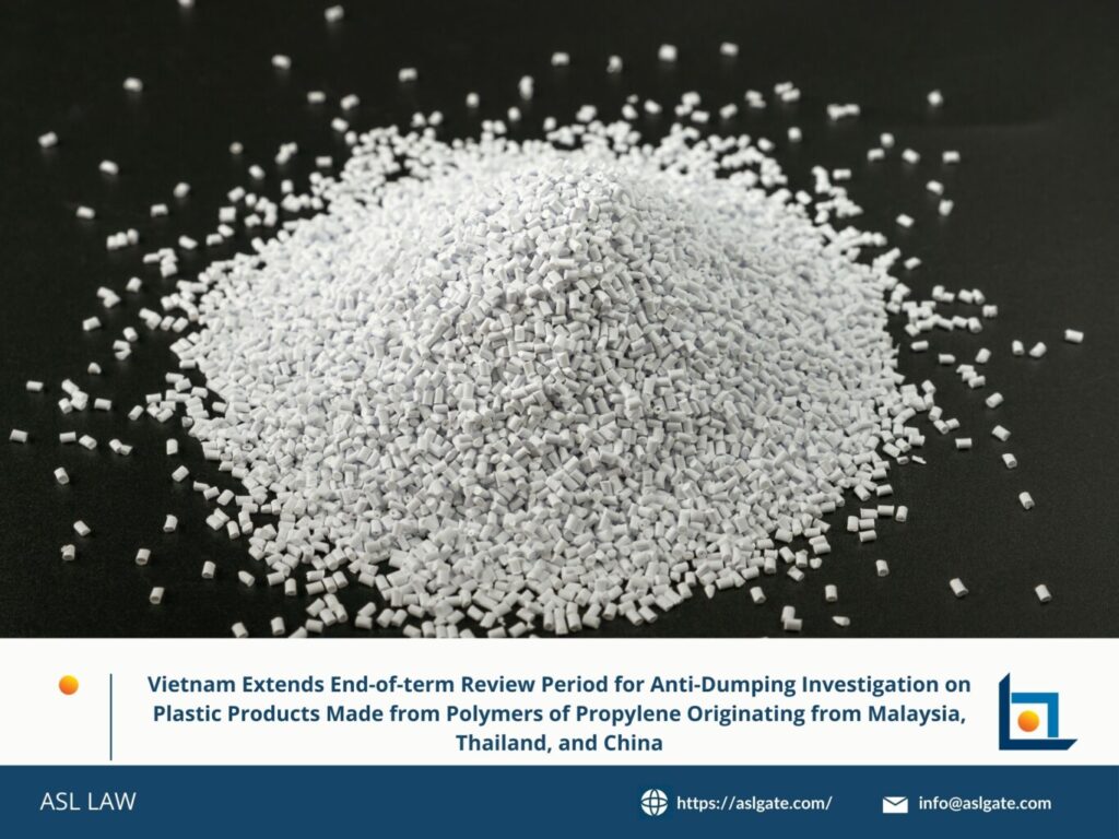 Vietnam extends end-of-term review on dumped plastic products, Review period extended for anti-dumping case on polypropylene plastic, Vietnam prolongs anti-dumping review on polymer-based plastic imports, End-of-term investigation on Malaysian, Thai, Chinese plastics extended, Vietnam delays conclusion of anti-dumping probe on plastic goods,