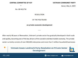 Vietnam issues landmark party resolution on private sector development, new Vietnam resolution aims to boost private sector growth, private sector in Vietnam gets boost from party resolution, Vietnam party outlines new direction for private sector reform, landmark Vietnam resolution focuses on domestic private enterprise expansion,