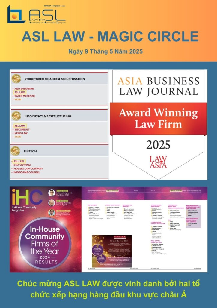 ASL LAW – Legal advice on business in Vietnam, ASEAN & 22 countries – Vietnam Law Firm – Business Law Firm in ASEAN