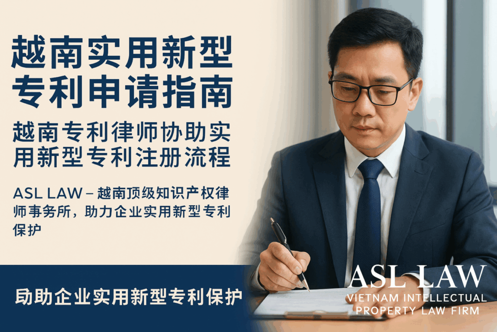 越南实用新型专利注册流程 – ASL LAW 越南顶级专利律师事务所