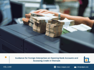 Bank account and credit guidance in Vietnam.