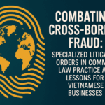 Combating cross-border fraud through specialized litigation orders in common law jurisdictions, Specialized litigation tools in common law systems against cross-border fraud, Lessons for Vietnamese businesses from common law practices on cross-border fraud litigation, Common law litigation orders combatting cross-border fraud and their relevance to Vietnam, Legal strategies from common law jurisdictions to fight cross-border fraud involving Vietnamese businesses,