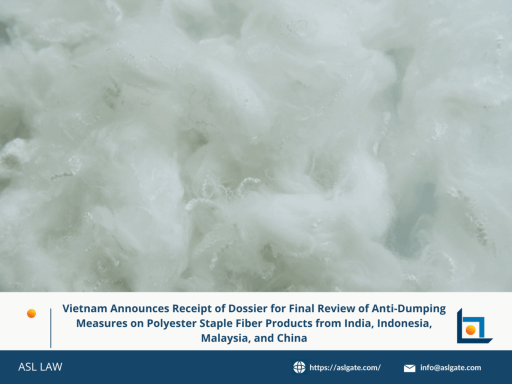 Vietnam reviews anti-dumping duties on polyester fiber.