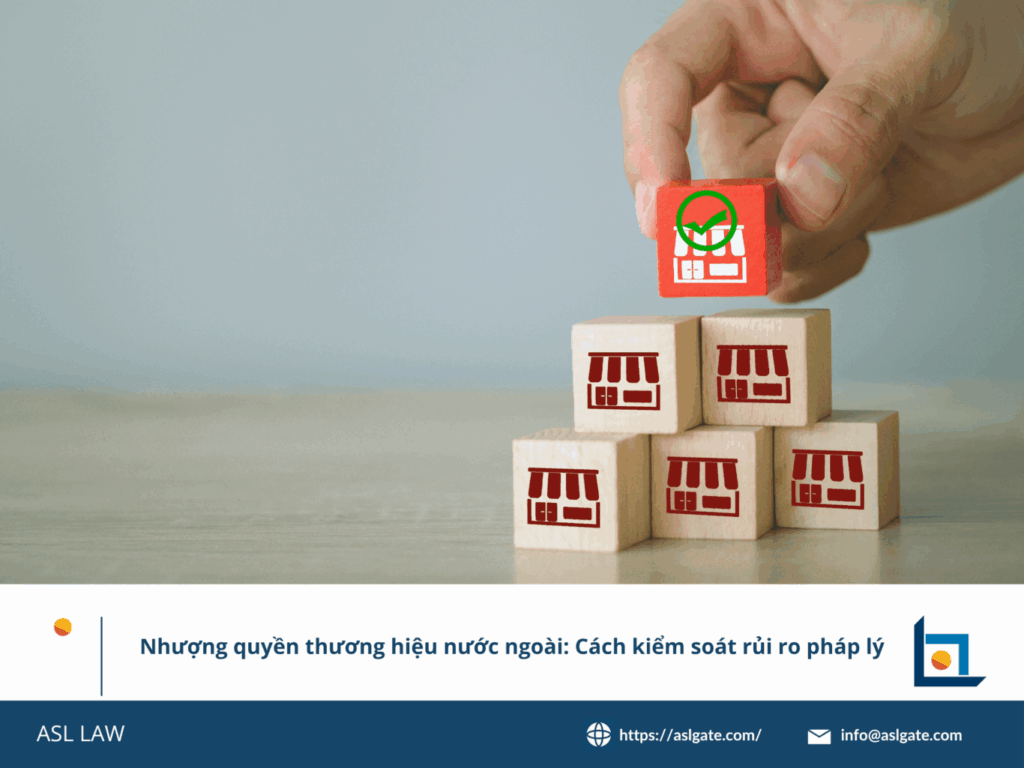Nhượng quyền thương hiệu nước ngoài tại Việt Nam và rủi ro pháp lý cần kiểm soát.