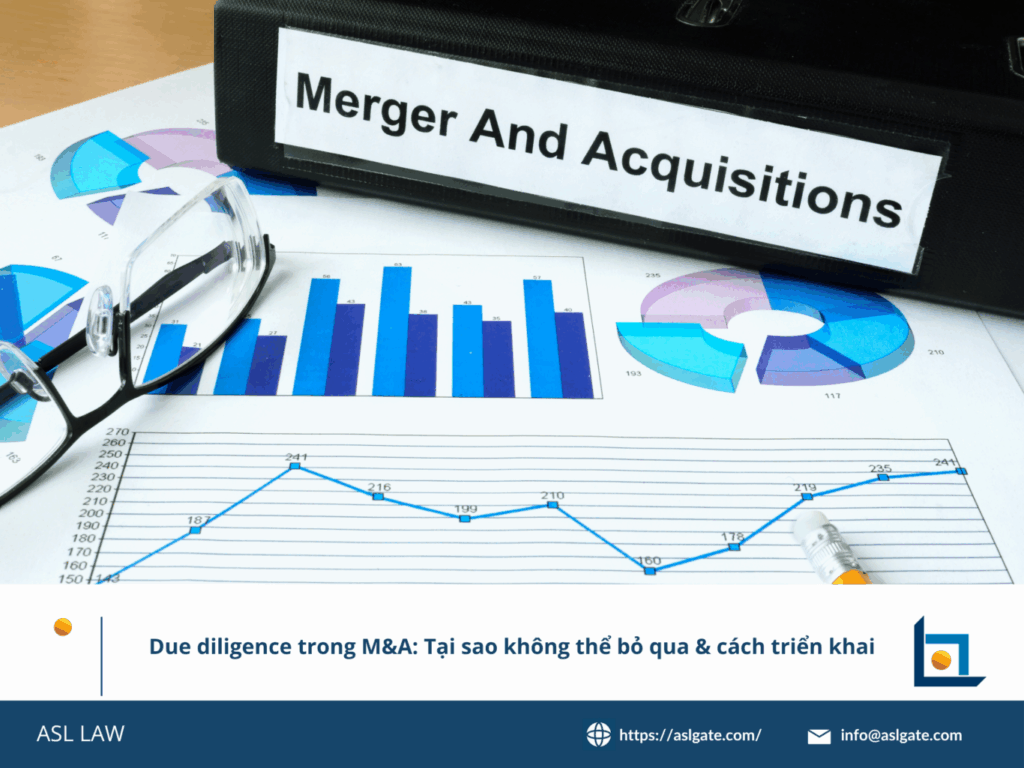 Doanh nghiệp thực hiện due diligence trong thương vụ M&A tại Việt Nam.