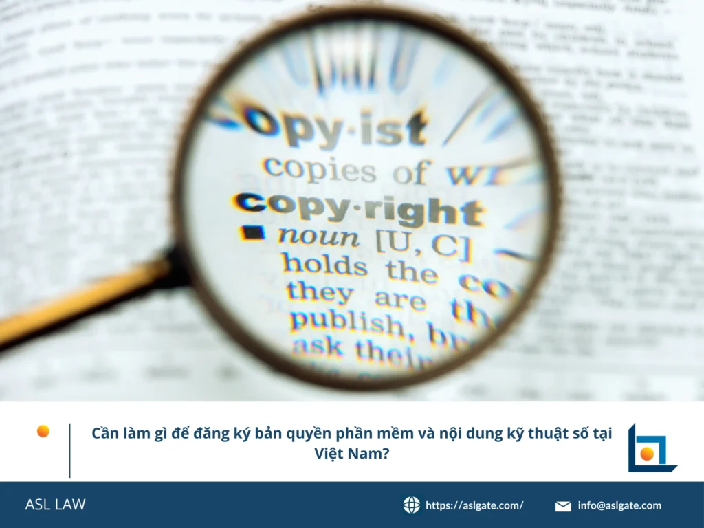 ASL LAW hướng dẫn đăng ký bản quyền phần mềm tại Việt Nam
