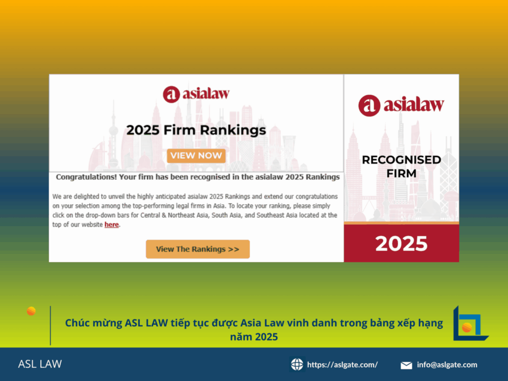 ASL LAW – Legal advice on business in Vietnam, ASEAN & 22 countries – Vietnam Law Firm – Business Law Firm in ASEAN