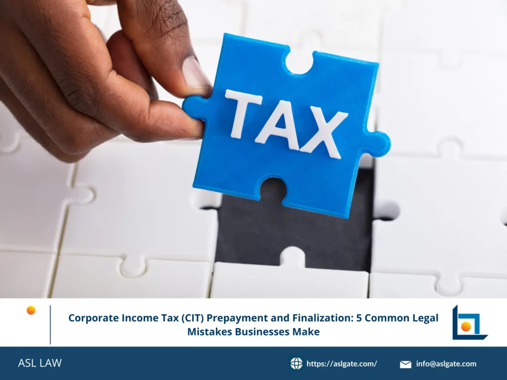 ASL LAW's comprehensive guide to corporate income tax prepayment and finalization procedures in Vietnam.