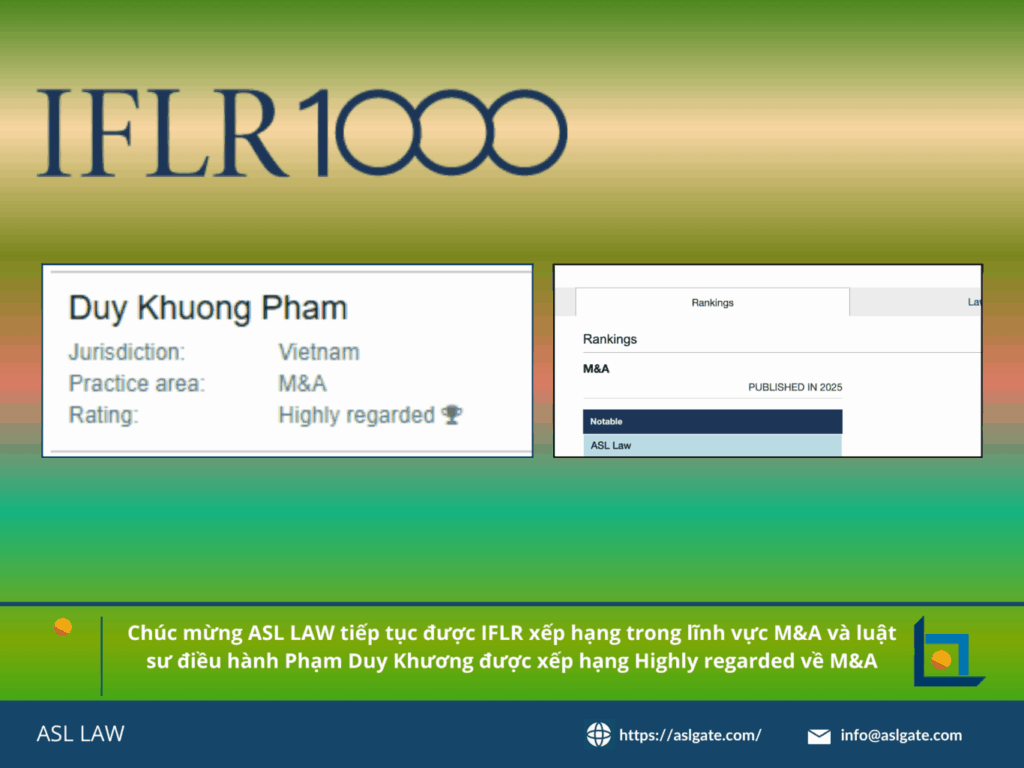 ASL LAW – Legal advice on business in Vietnam, ASEAN & 22 countries – Vietnam Law Firm – Business Law Firm in ASEAN