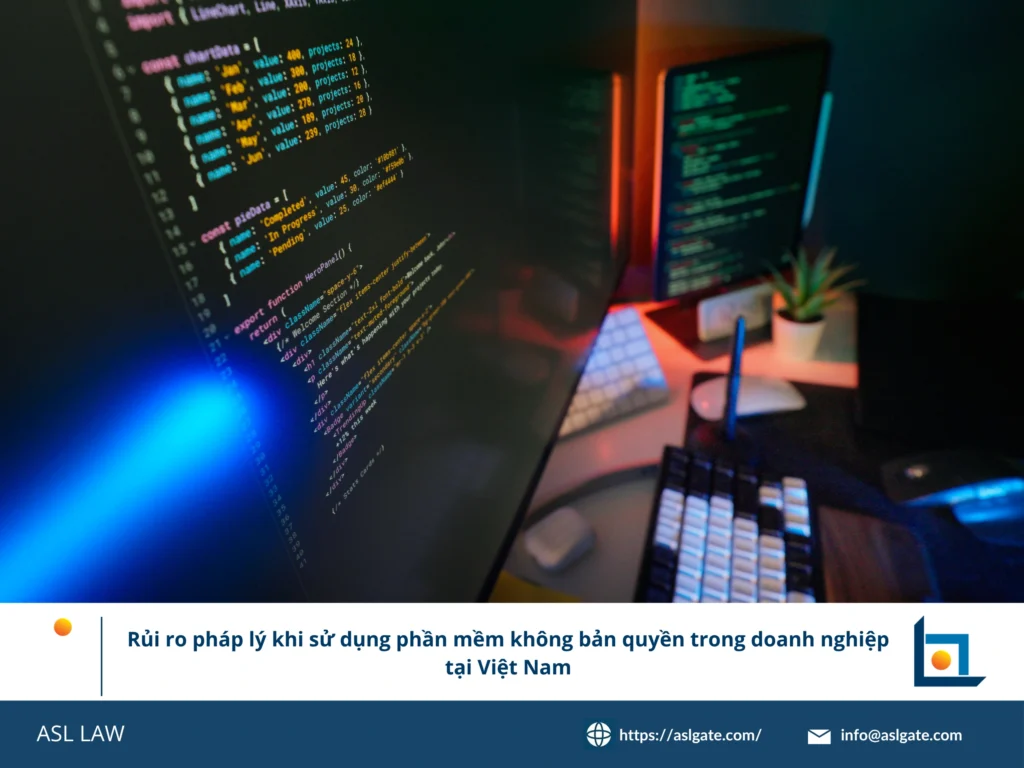 Các mức phạt vi phạm bản quyền phần mềm tại Việt Nam - ASL LAW.