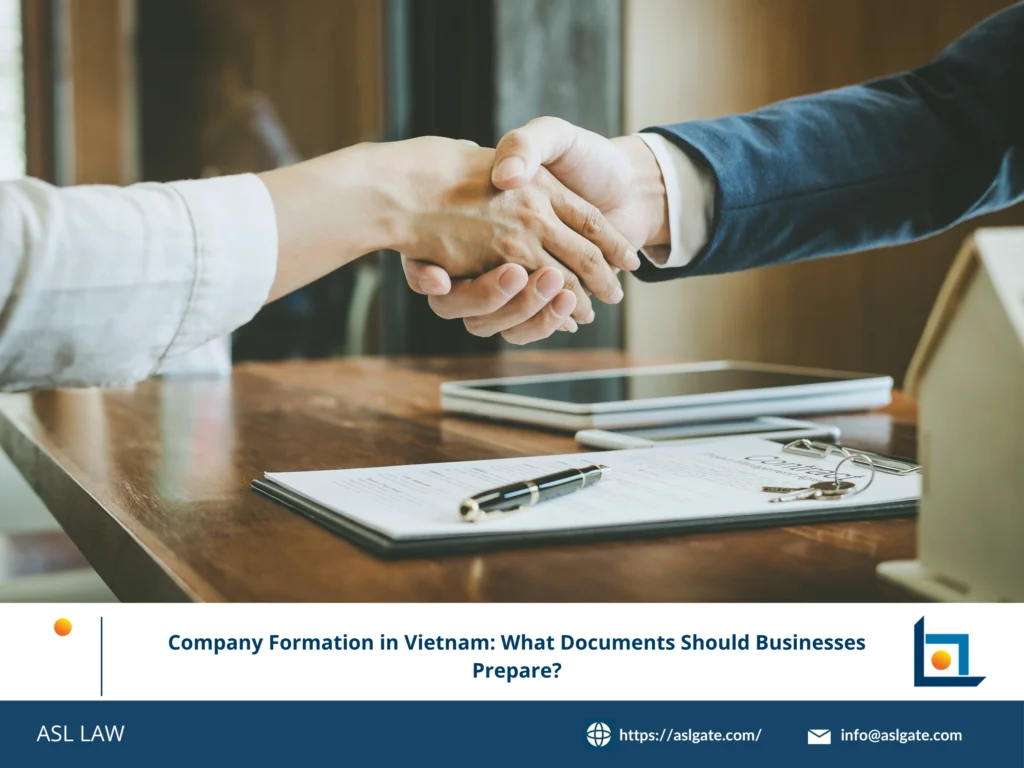 Company formation document checklist Vietnam - ASL LAW.