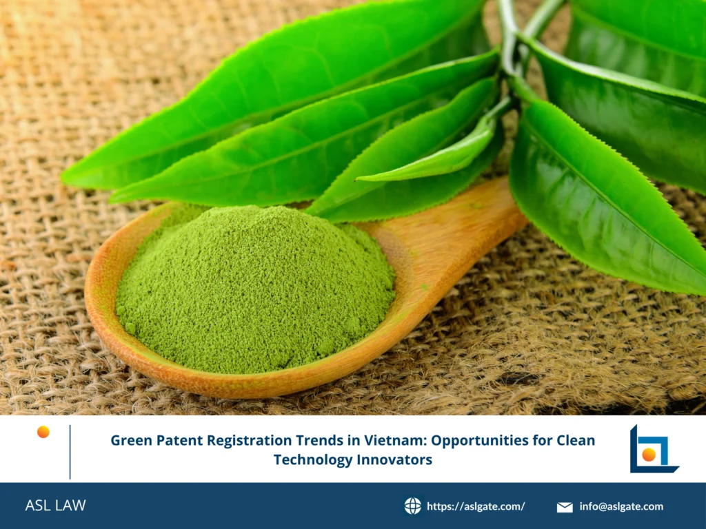 Green patent registration trends in Vietnam - ASL LAW.