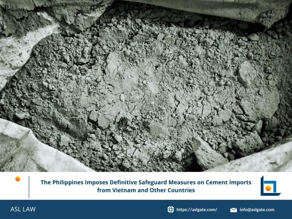 Philippines safeguard measures cement, definitive safeguard duties, cement imports Vietnam, Philippines Tariff Commission, Vietnam cement exports