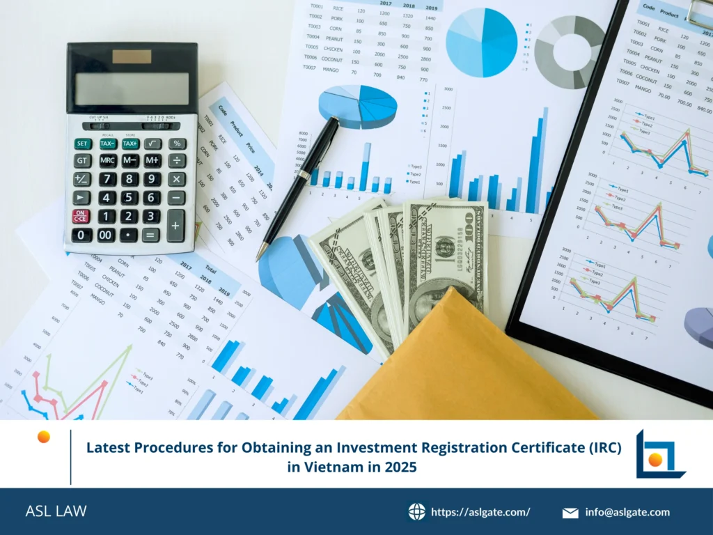 Investment Registration Certificate Vietnam, IRC application 2025, DPI approval process, investment license Vietnam, foreign project registration