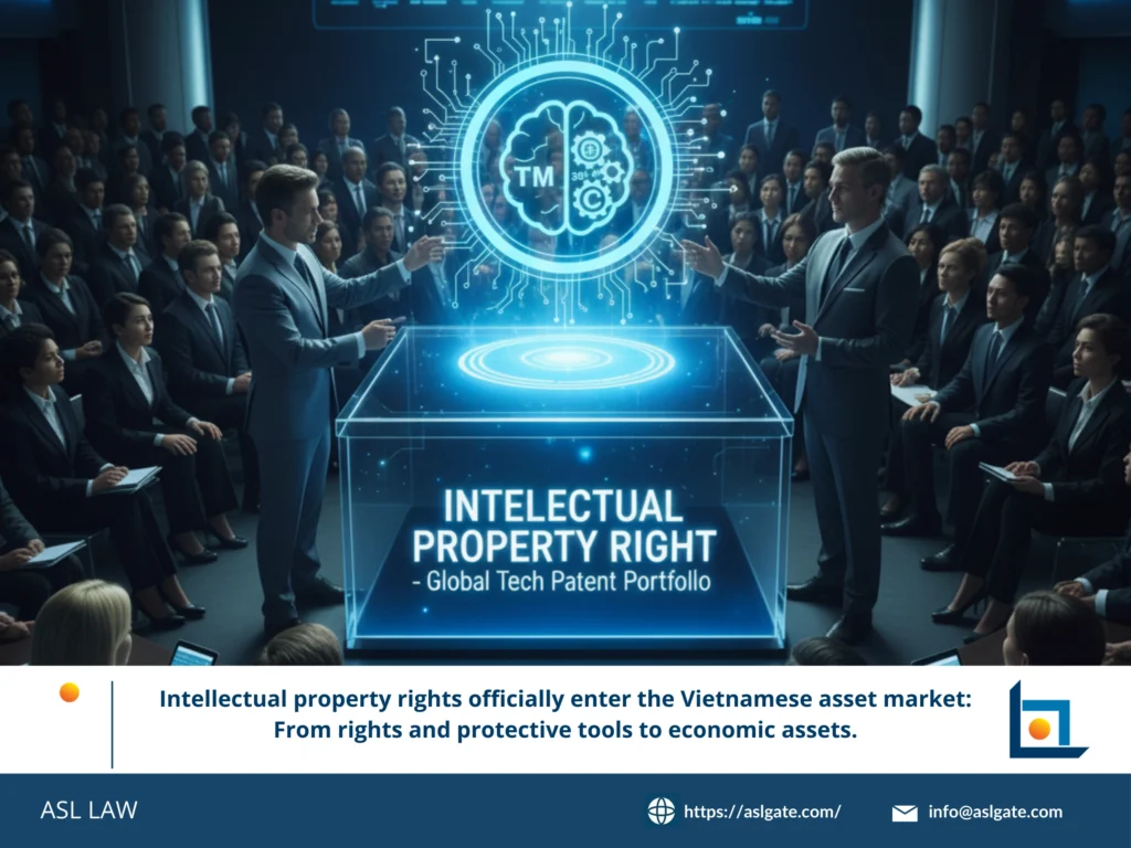 intellectual property assets, Vietnam asset market, intangible asset valuation, technology investment, IP rights transfer