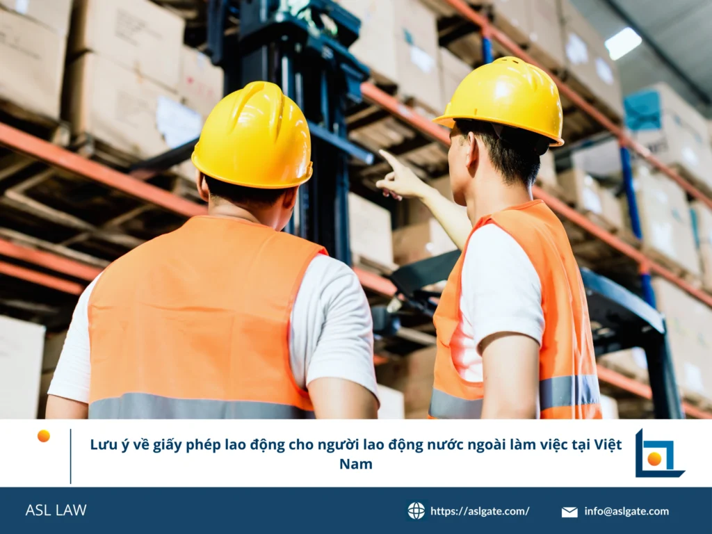 Lưu đồ quy trình từng bước xin cấp mới và gia hạn giấy phép lao động tại Việt Nam.