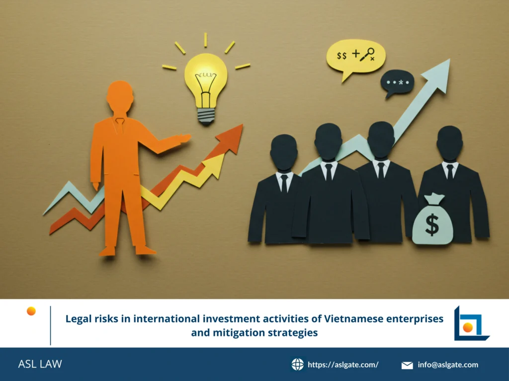 A risk map highlighting high-risk jurisdictions and sectors for Vietnamese outward direct investment (ODI).