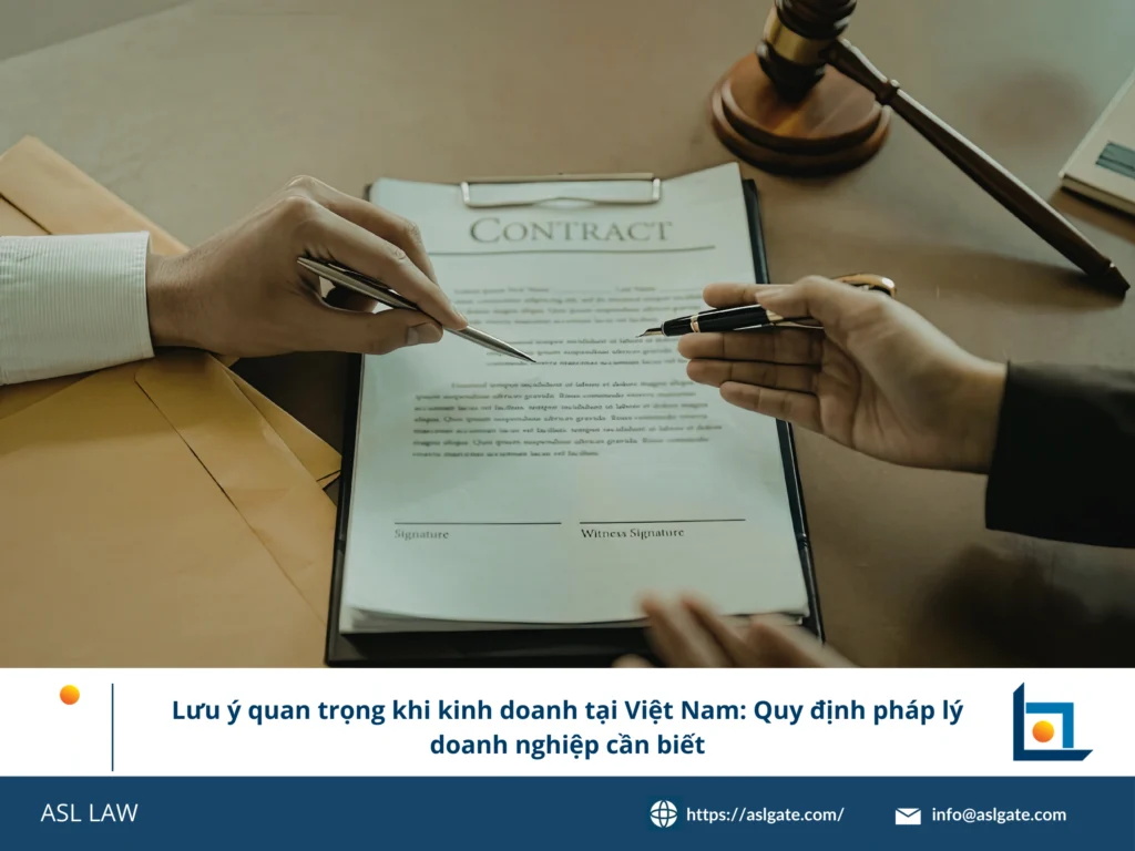 ASL LAW luật sư tư vấn cho doanh nghiệp nước ngoài về các lưu ý pháp lý quan trọng khi kinh doanh tại Việt Nam tại văn phòng Hà Nội