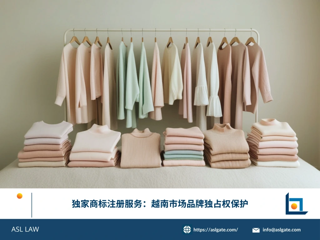 ASL LAW商标代理人为客户展示越南商标注册证书并讲解品牌独占权保护策略