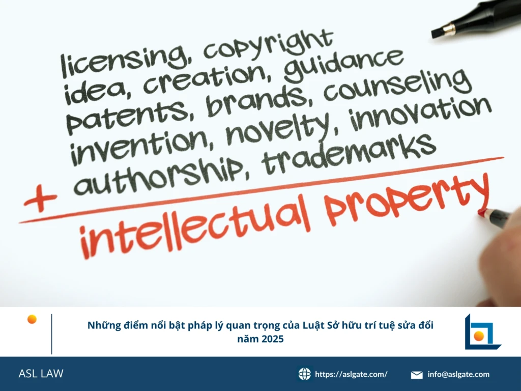 ASL LAW chuyên gia sở hữu trí tuệ phân tích các điểm chính pháp lý đáng chú ý của Luật SHTT sửa đổi 2025 hiệu lực từ 01/4/2026 tại văn phòng Hà Nội
