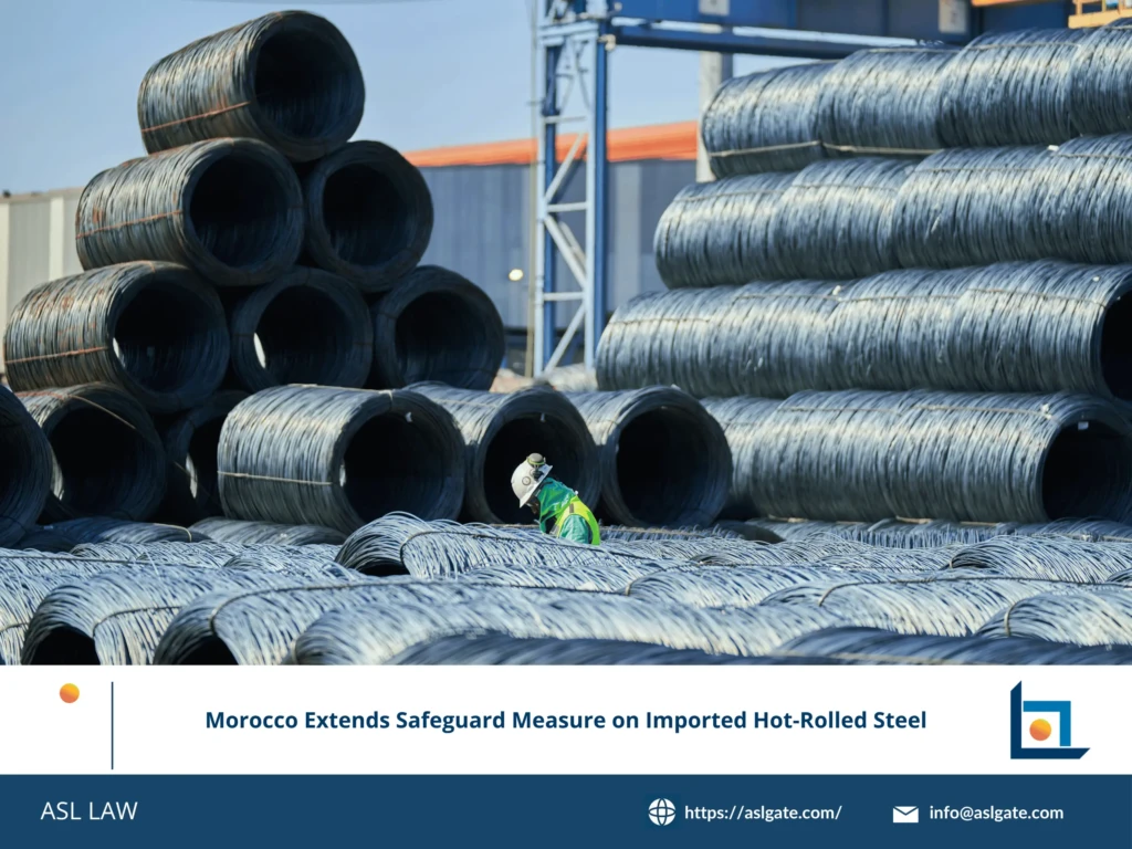 ASL LAW trade remedy specialists analyzing Morocco’s safeguard extension on hot‑rolled steel at Hanoi office