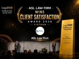 ASL LAW partner receives Vietnam – Client Satisfaction award at Legal 500 Southeast Asia Awards 2026 ceremony