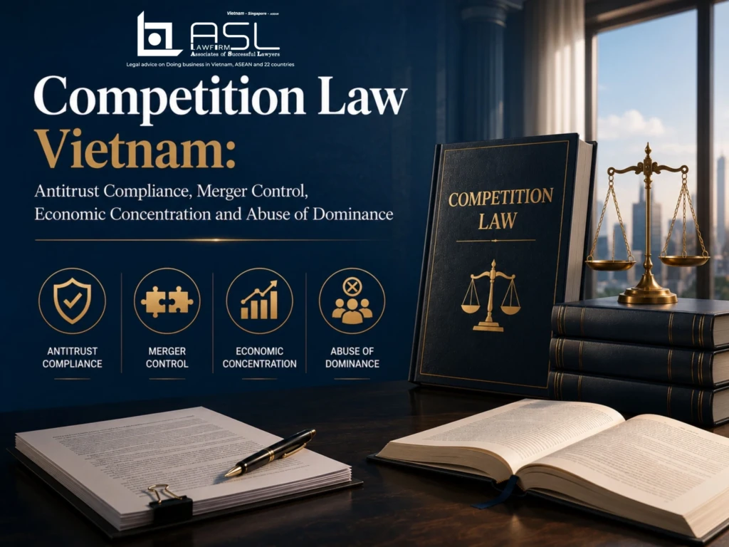 Competition law Vietnam guide covering antitrust compliance, merger control, economic concentration and abuse of dominance